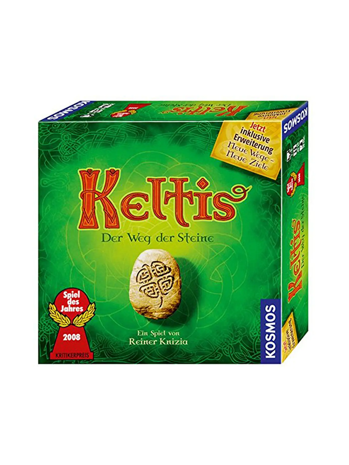 KOSMOS | Brettspiel -Keltis (inkl. Erweiterung) | 